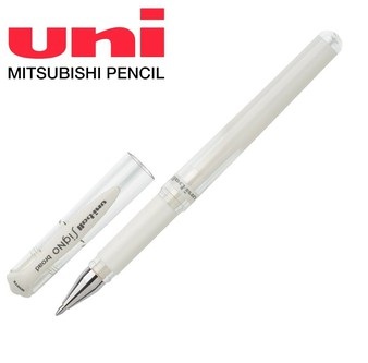 Bút gel uni-ball signo broad um-153 white 1.0mm
