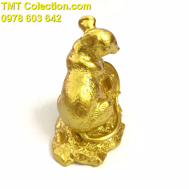 [HCM]Tượng Con Chuột Vàng Màu vàng - SP005164