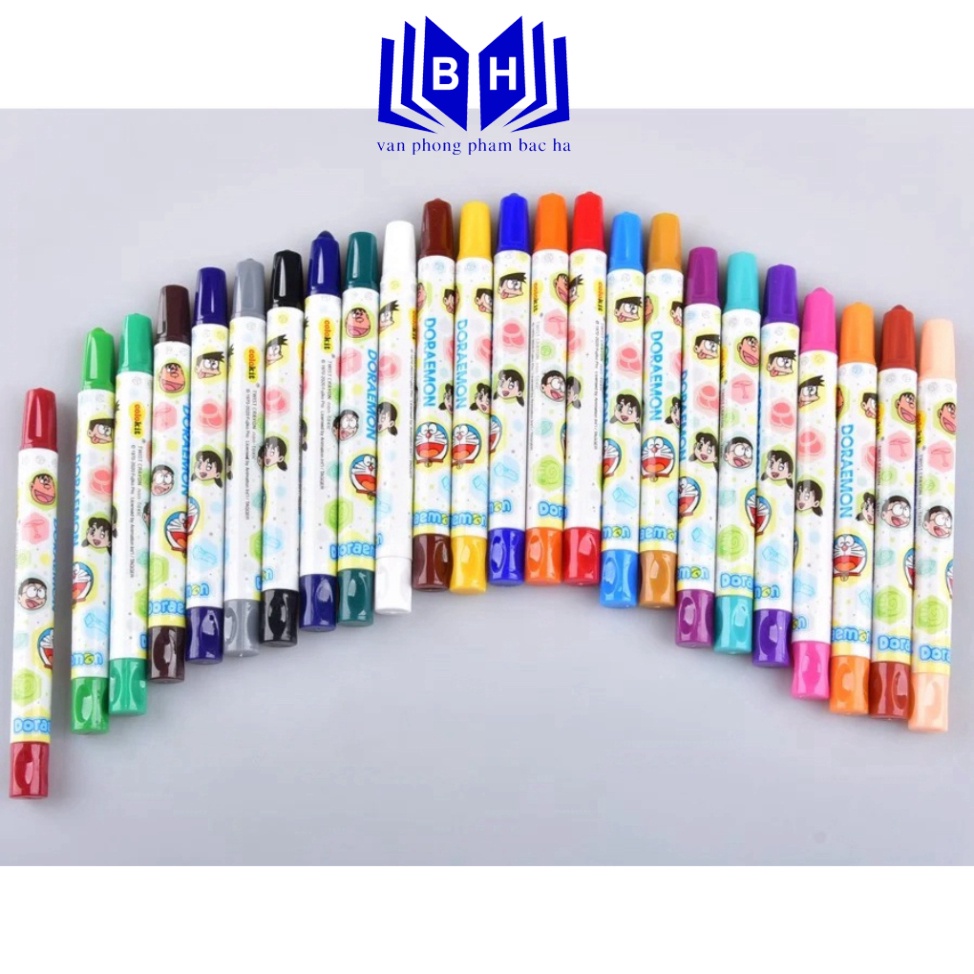 Bút Sáp Vặn Colorkit 24 Màu TCR-C009/DO