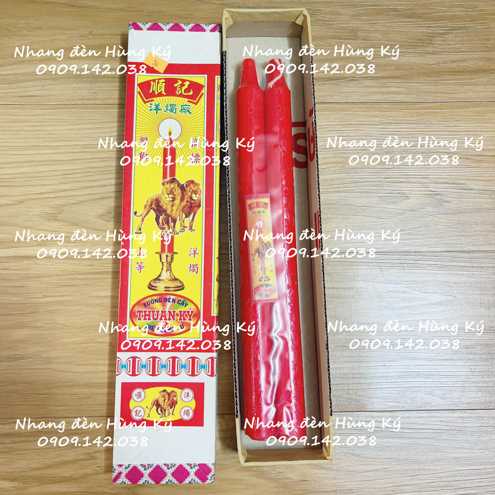 Đèn cầy cây 4/0 cao 35cm