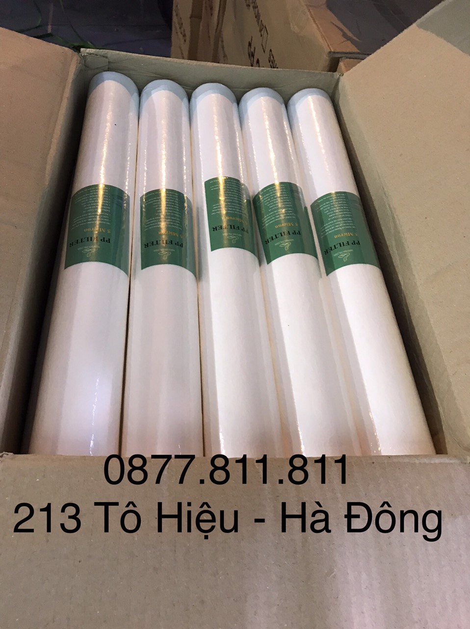 Lõi lọc thô PP 20 inch số 1 - dài 51cm - phi 6.5cm