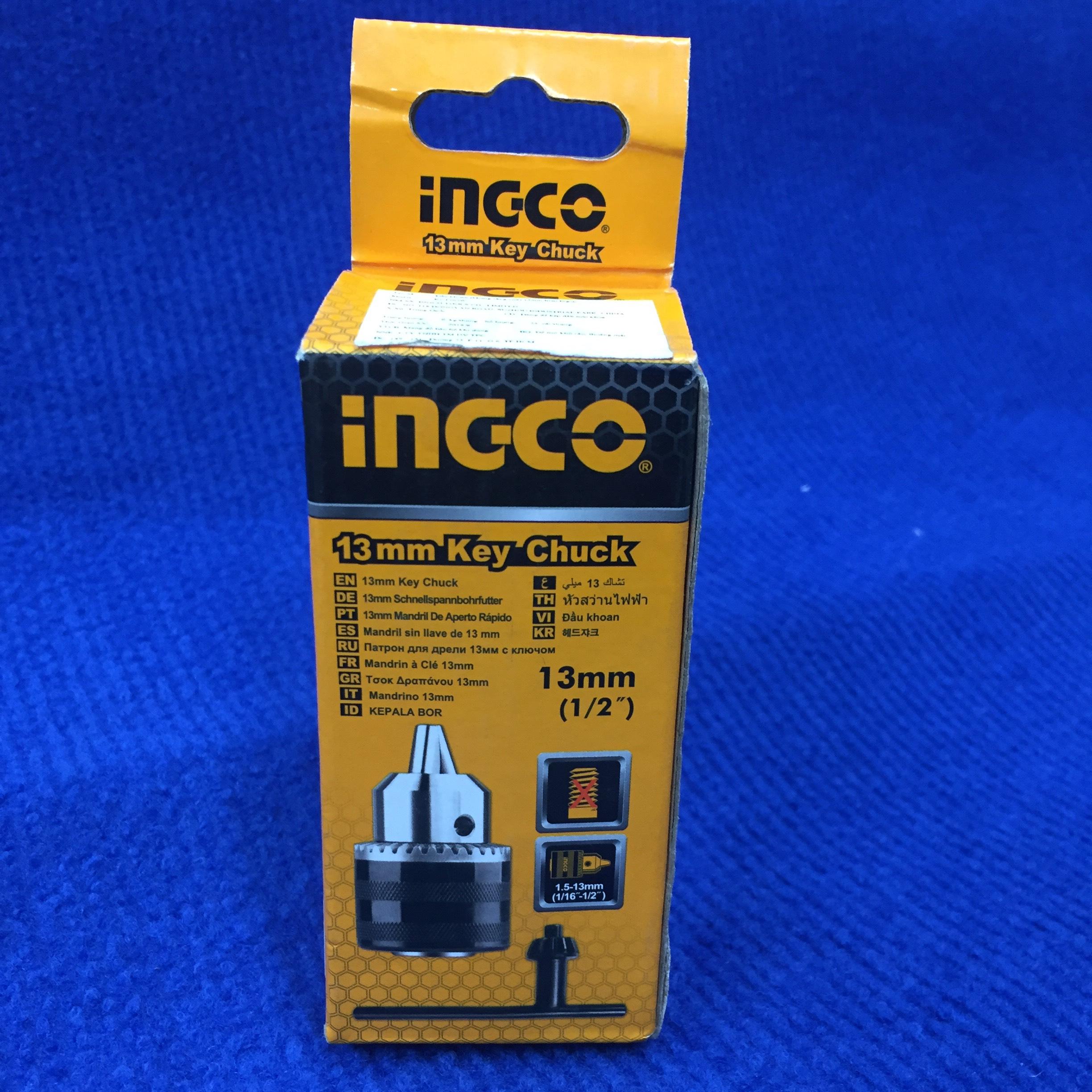 13mm Đầu khoan không răng INGCO KC1302W