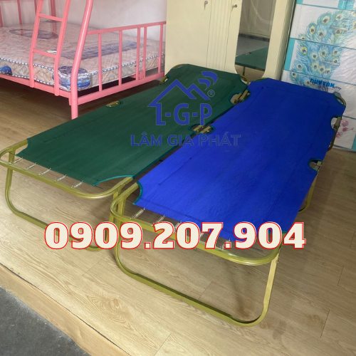 GIƯỜNG XẾP VẢI BỐ ĐẸP BỀN RẺ