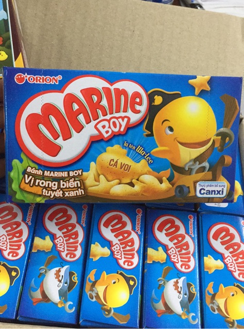 Bánh Marine Boy (Bánh Cá) Hộp 35g