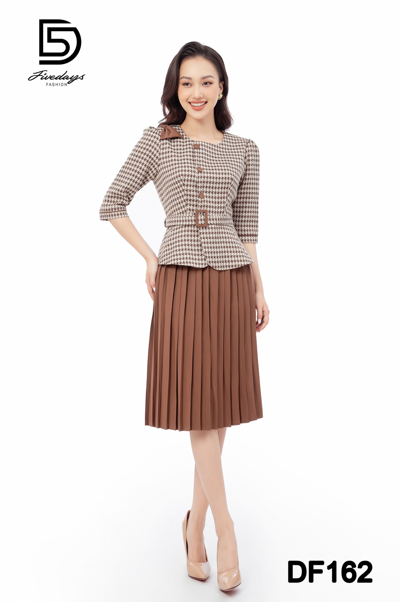 Set váy dập ly FIVEDAYS