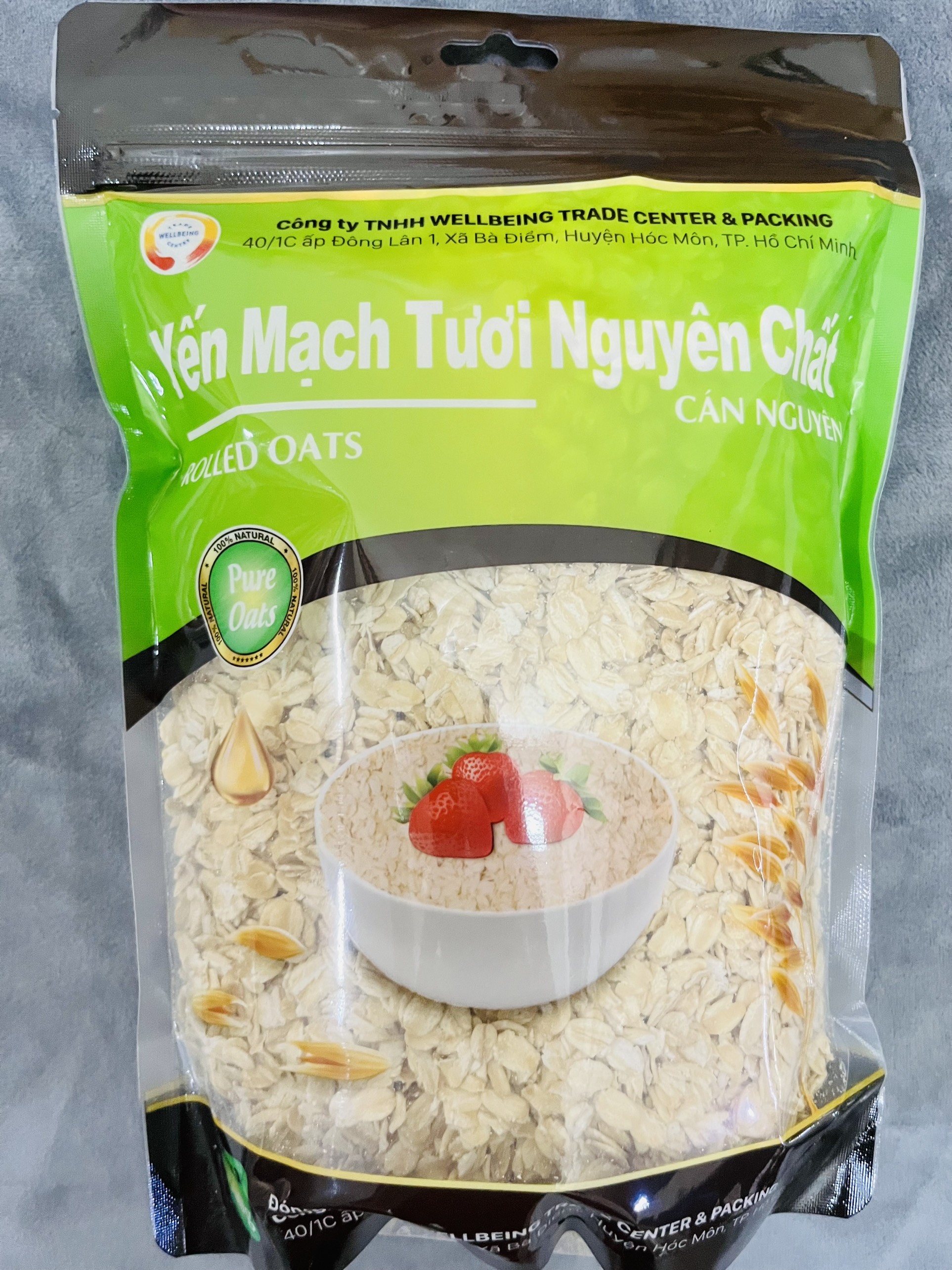 Yến mạch Đức Hafer Flocken 500gr (đủ loại cán dẹt/vỡ/bột)