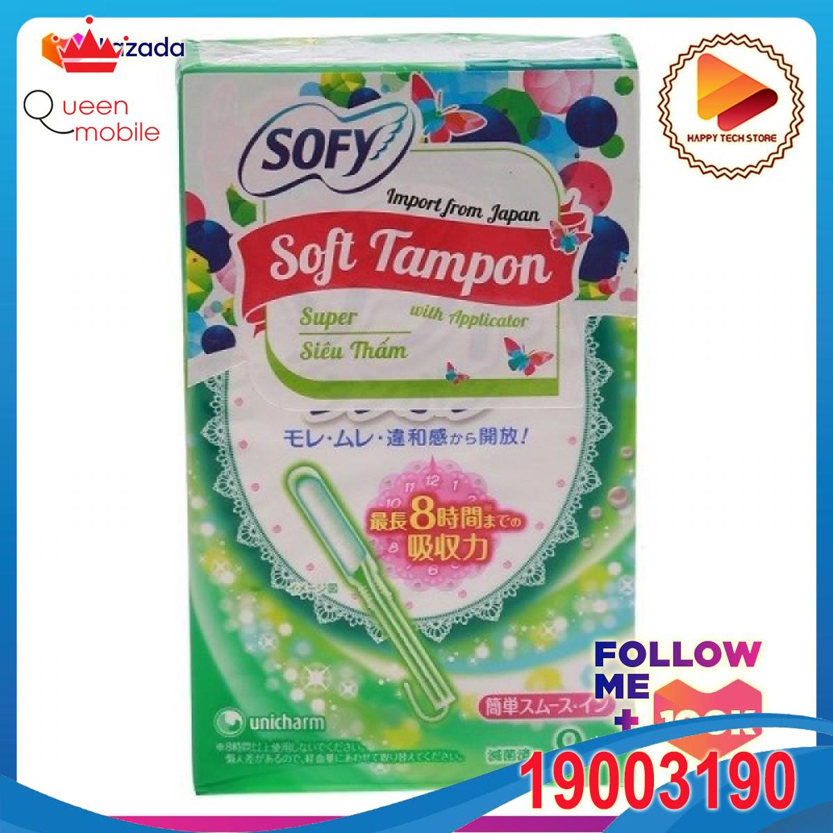 Băng Vệ Sinh Sofy Soft Tampon 9M  Sofy Soft Tampon Wing 9M