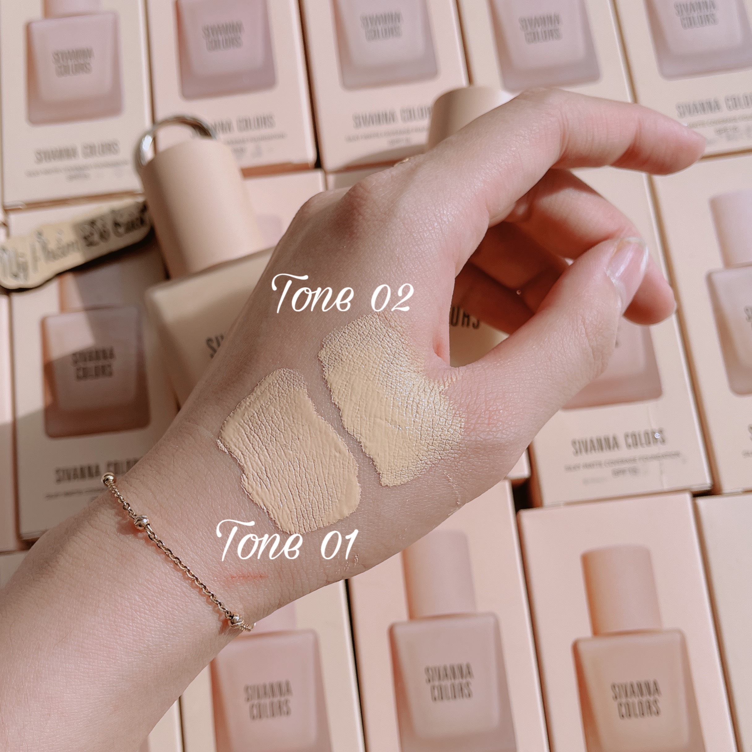Kem Nền Sivanna Colors Silky Matte Coverage Foundation HF 118 30ml [Chính Hãng]