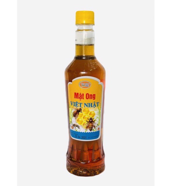 Mật ong Việt Nhật 800g, mật ong nguyên chất