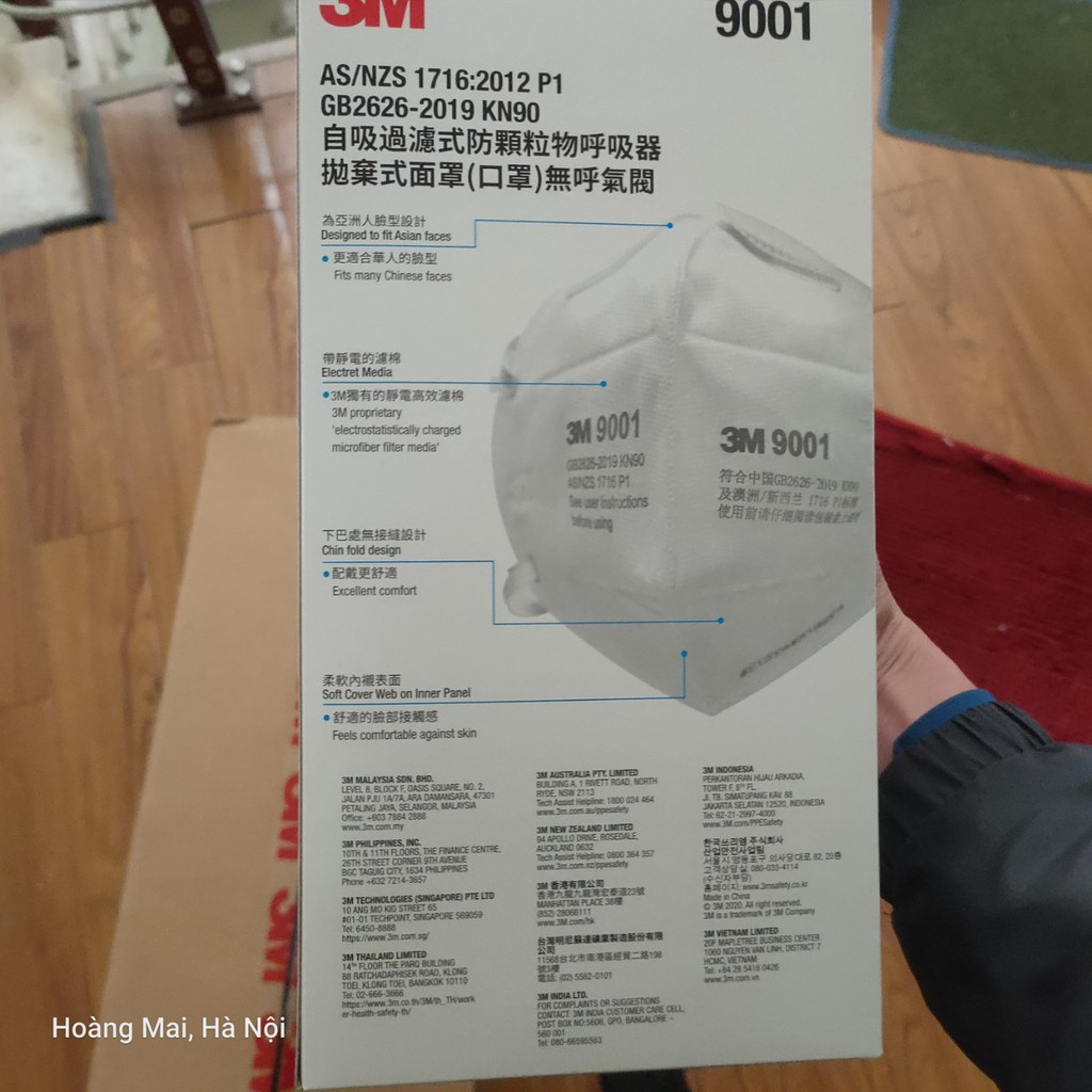 Khẩu Trang 3M 9001
