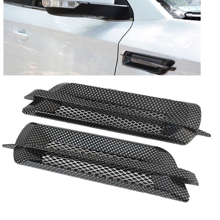 [HCM]Bộ 2 mang cá dán sườn xe ô tô MC012