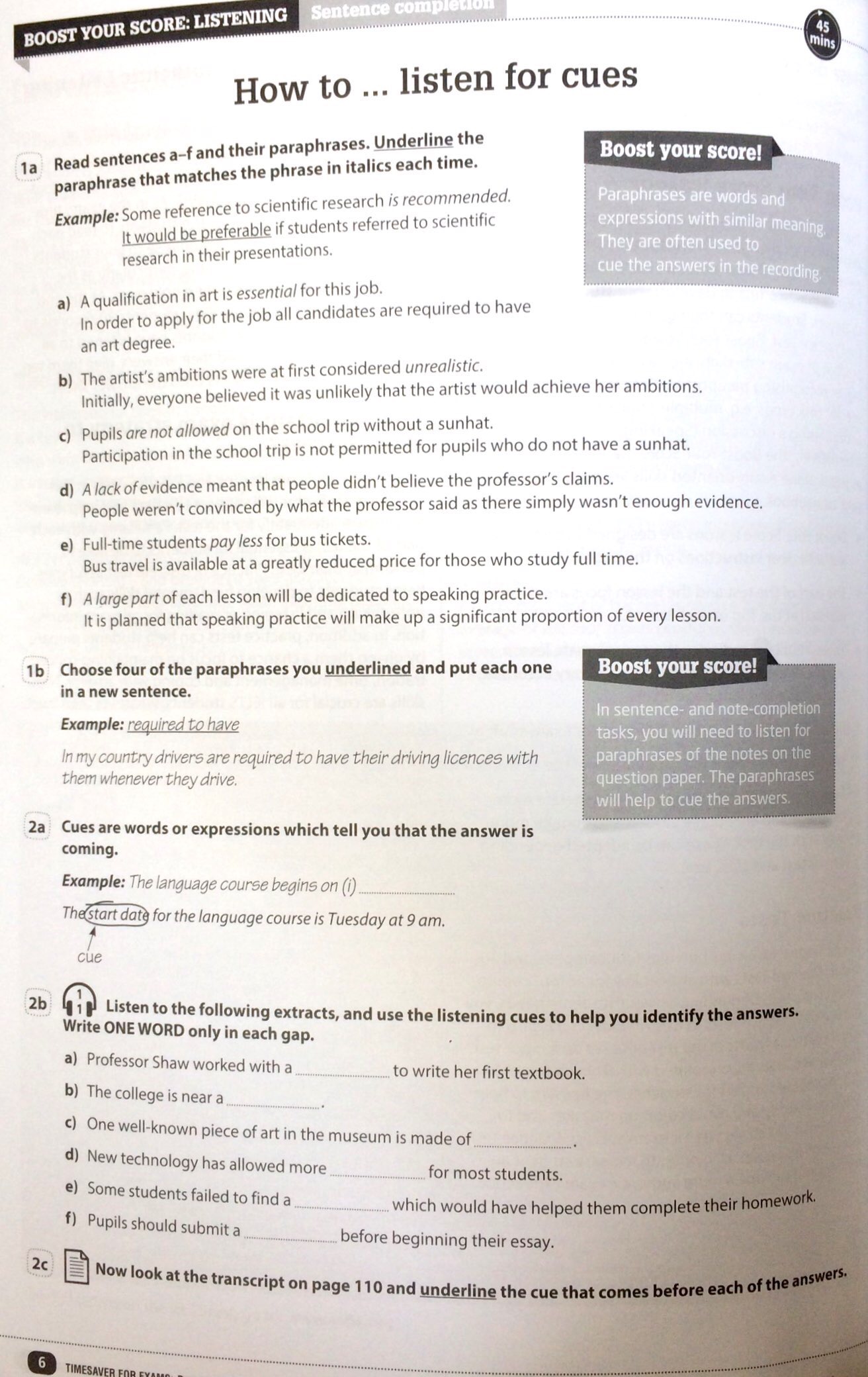 Fahasa - Timesaver For Exams - IELTS Practice Tests & Tips 5.5 - 7.5