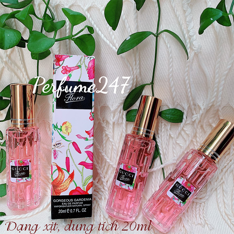 NƯỚC HOA NỮ FLORA 20ML CHIẾT MINI THƠM LÂU