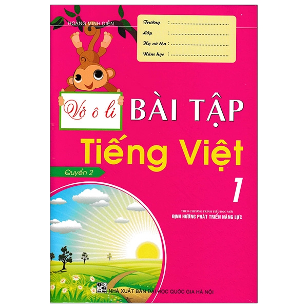 Fahasa - Vở Ô Li Bài Tập Tiếng Việt 1 (Quyển 2) - Theo Chương Trình Tiểu Học Mới Định Hướng Phát Triển Năng Lực
