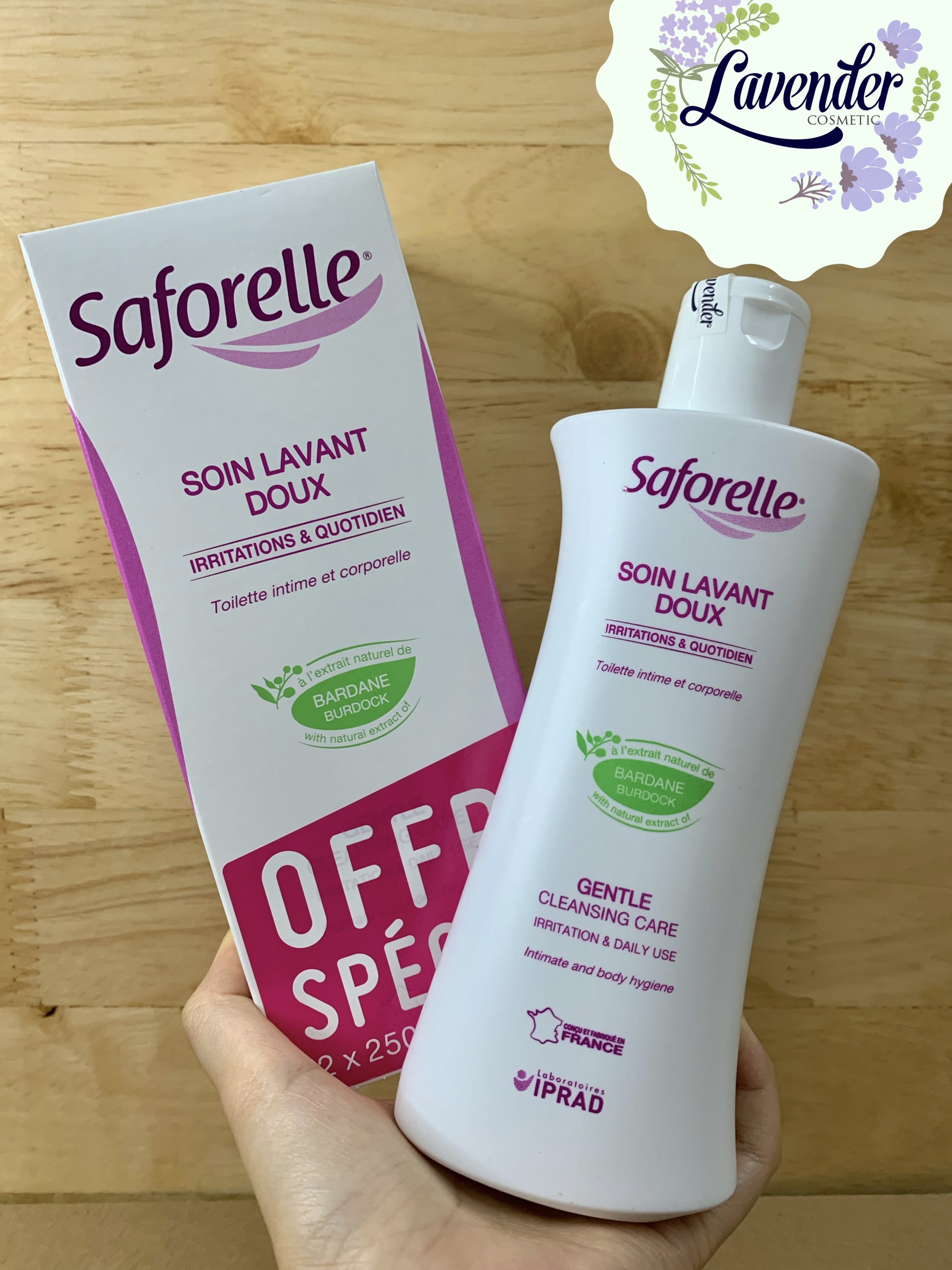 Dung dịch vệ sinh Saforelle 250ml