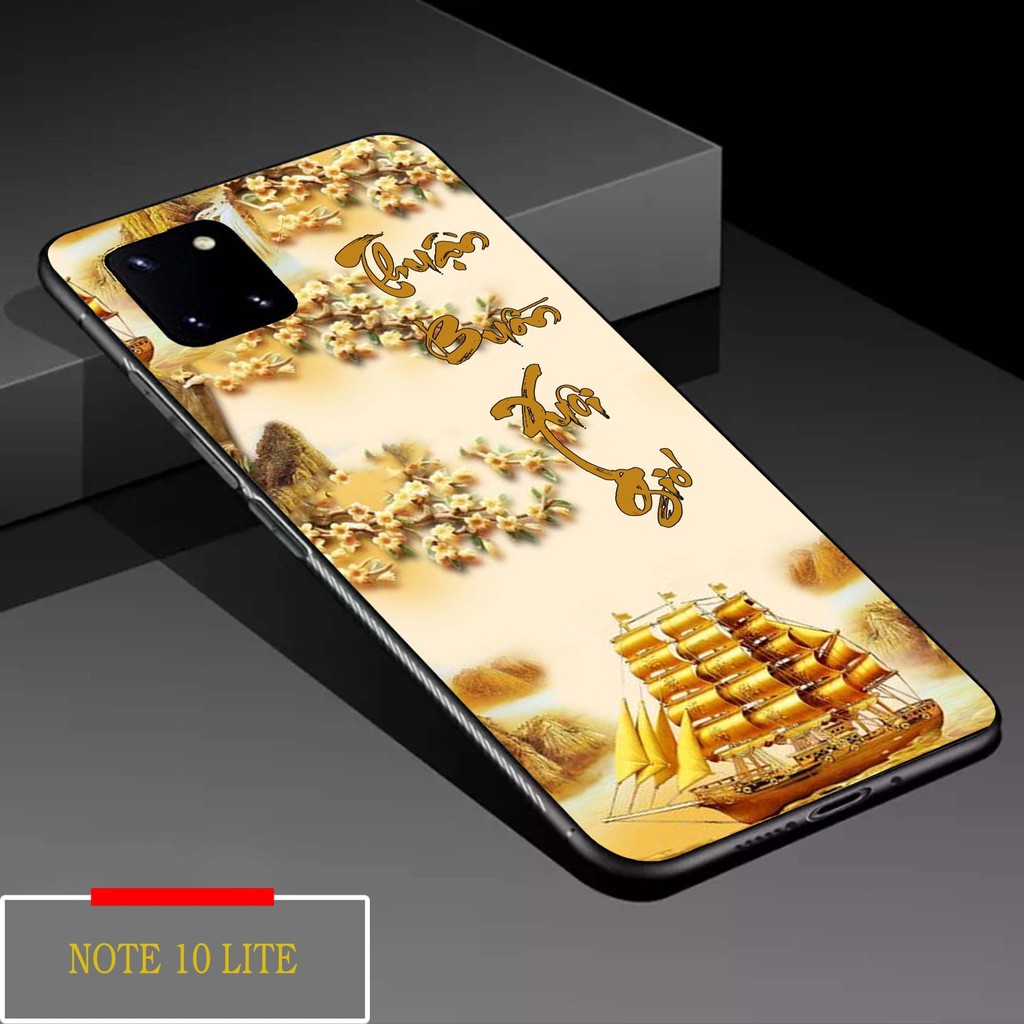 Ốp samsung note 10 lite kính cường lực siêu đep