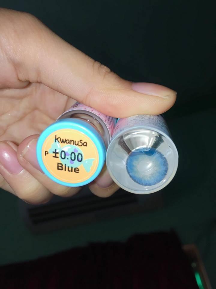 Contact Lens Blue Color + Case