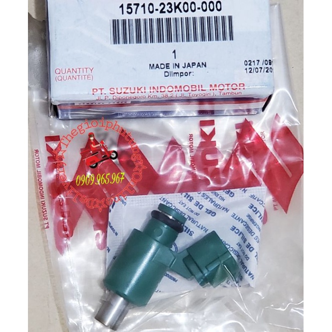 Kim phun raider fi, satria fi, gsx 150 zin mới - 15710-23k00-000