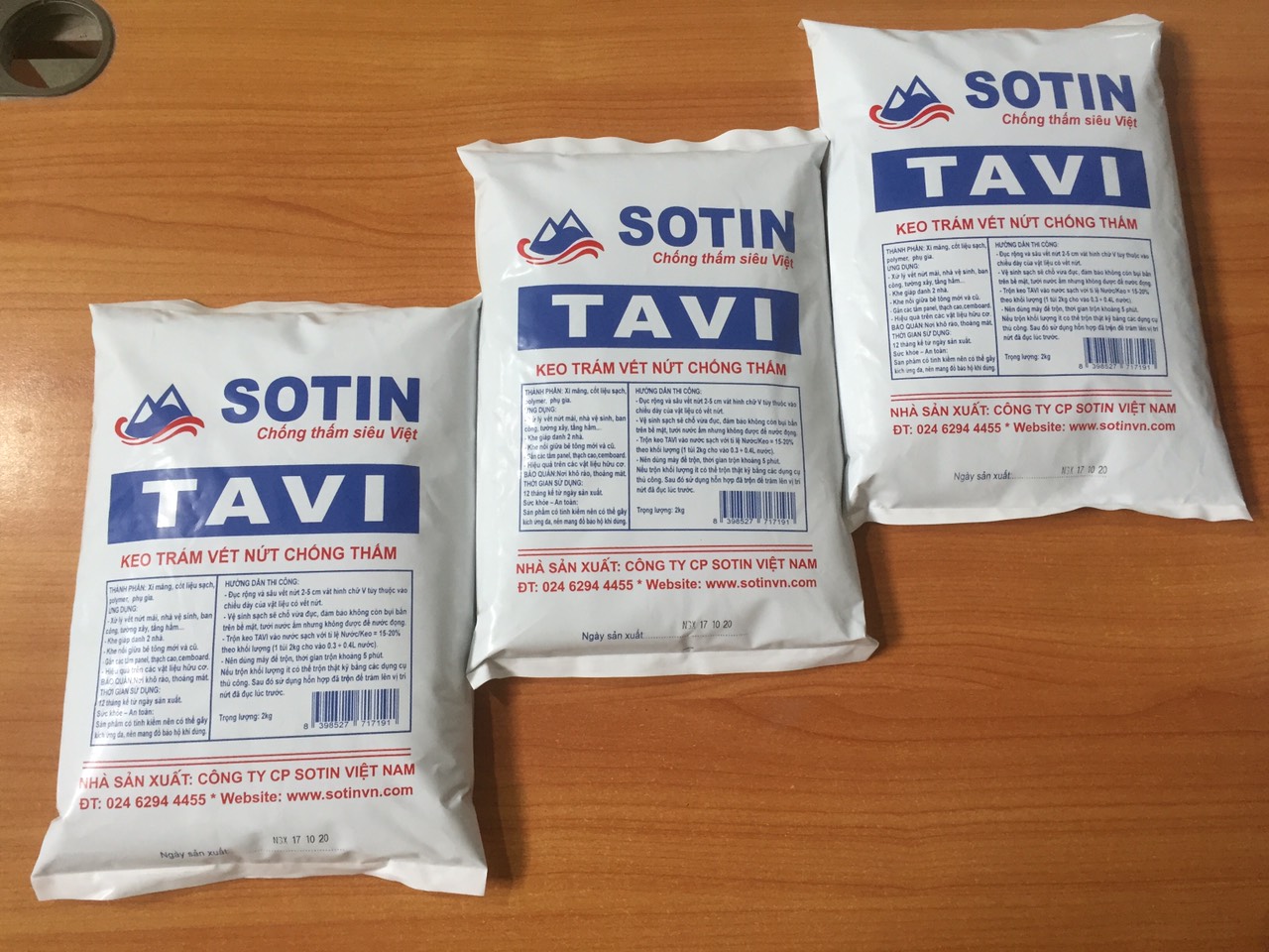 Keo trám vết nứt chống thấm TAVI - SOTIN