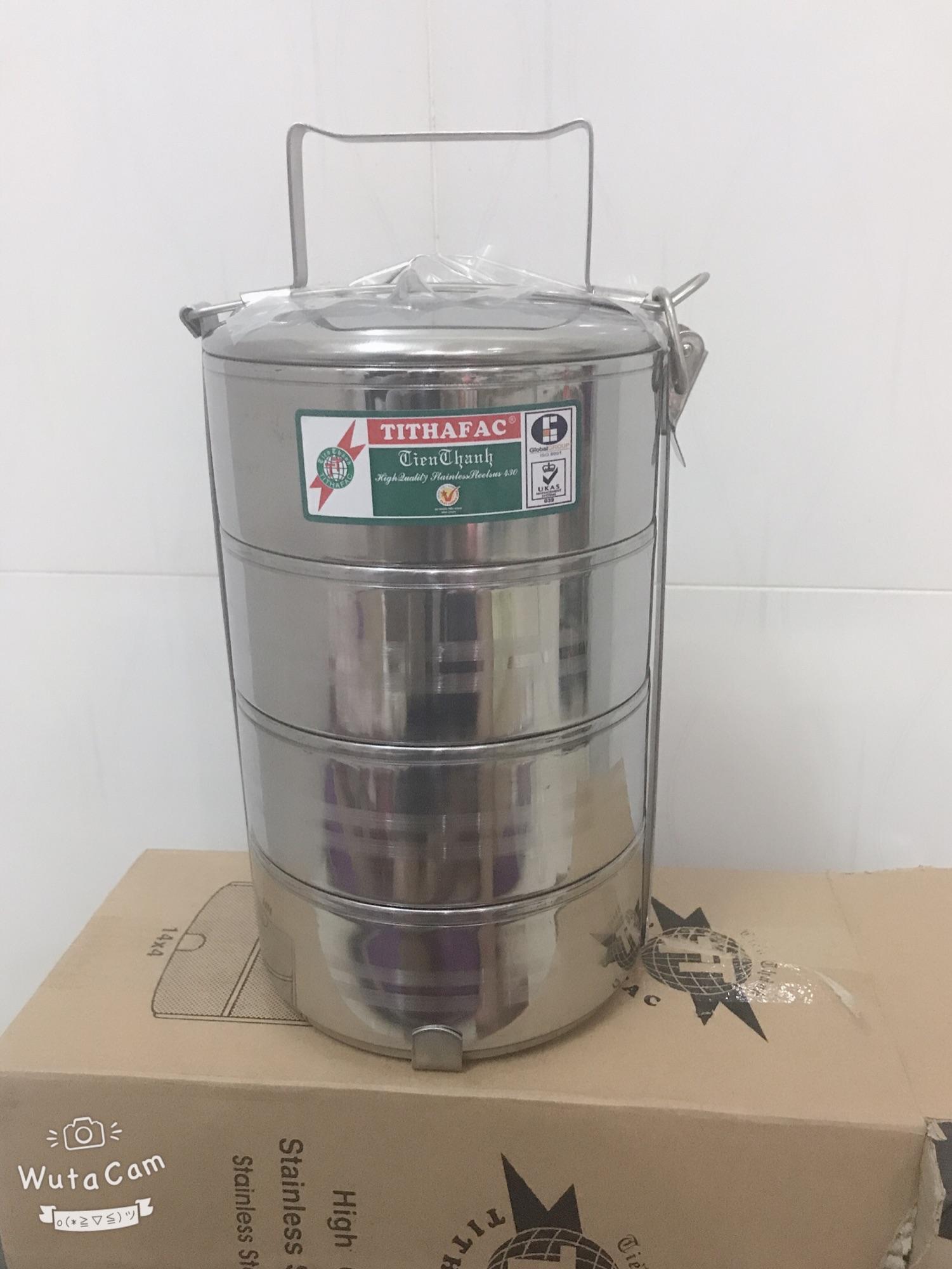 [HCM]Cà Mên Inox Tiến Thành 2-3-4 ngăn Size 14cm