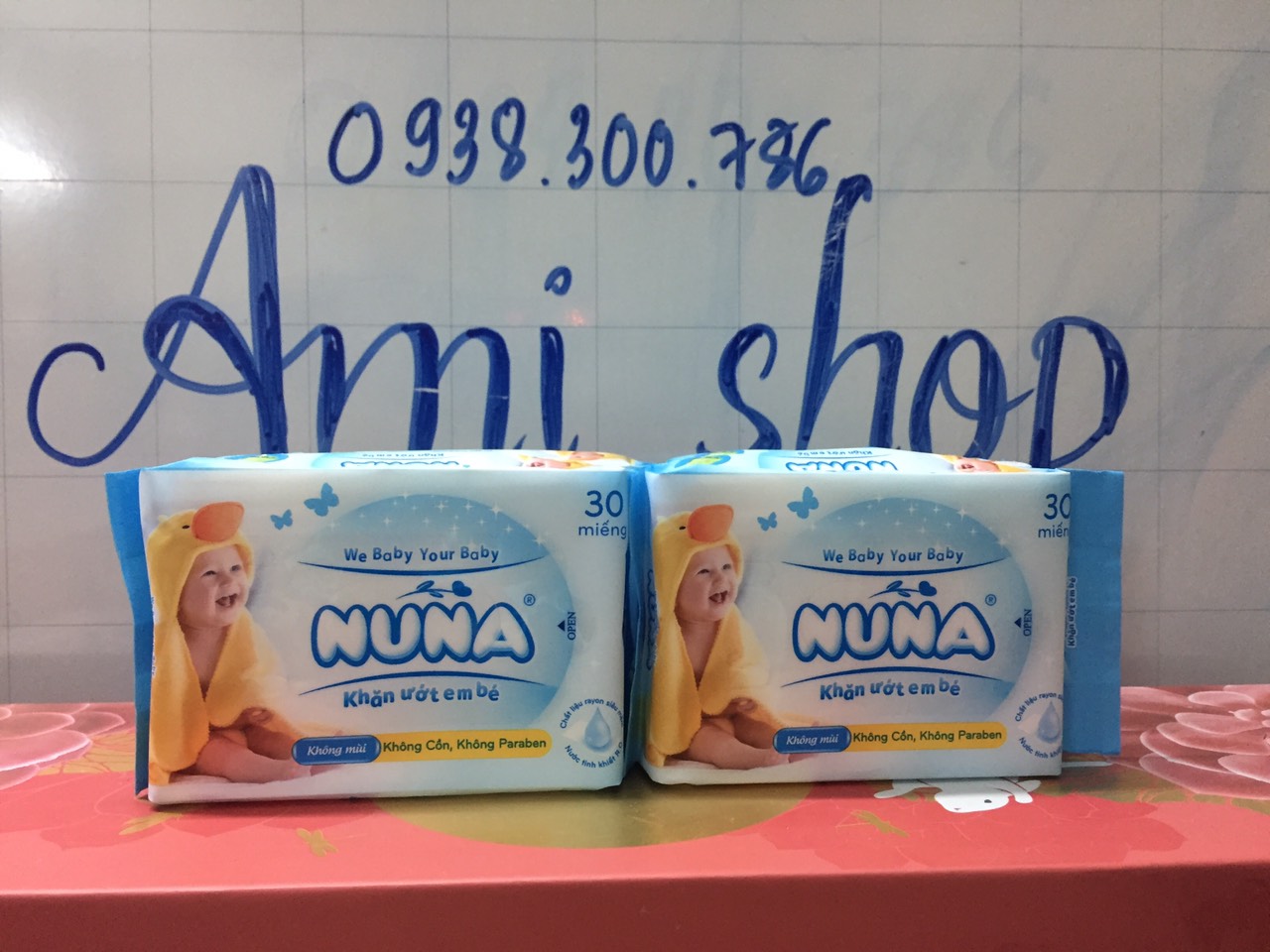 Khăn ướt Nuna 30 tờ