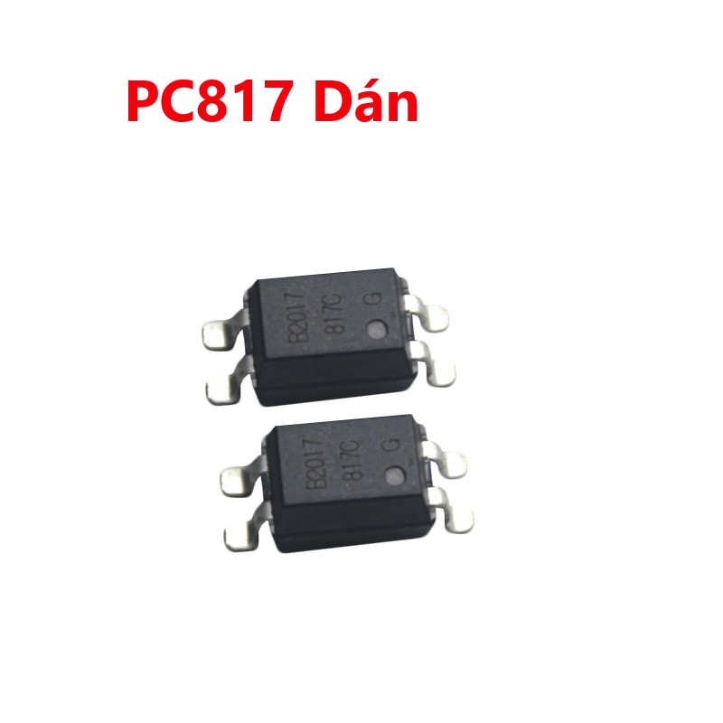 Opto PC817 chân dán SOP 8, SMD - IC Cách Ly Quang