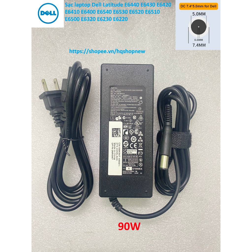 ️ sạc laptop dell latitude e6440 e6430 e6420 e6410 e6400 e6540 e6530 e6520 e6510 e6500 e6320 e6230 e6220