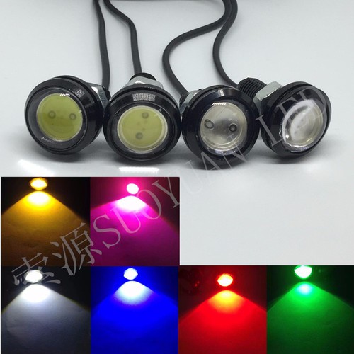 Đèn led xi nhan cúc áo màu hồng (giá 1 đôi)