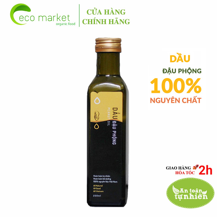 Dầu đậu phộng nguyên chất Đạt Oil 250ml (dầu lạc)