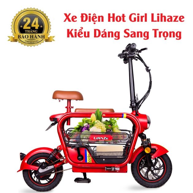 Xe đạp điện Honda 1S1 phuột nhún