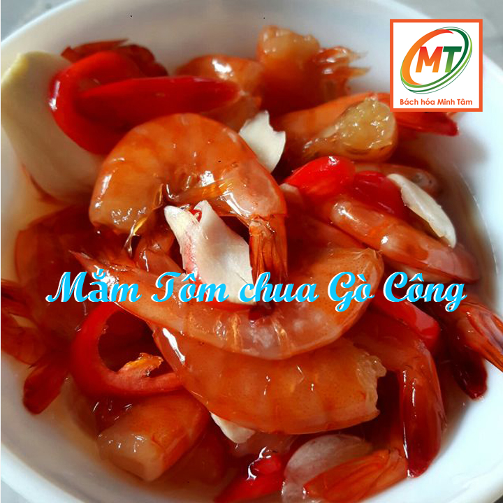 Mắm tôm chua nguyên chất Loại 1 _ Đặc sản vùng biển Gò Công (450g)