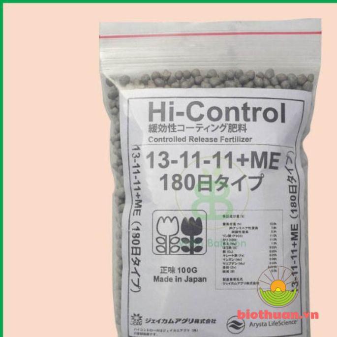 Phân bón tan chậm nhật 13-11-1 200g
