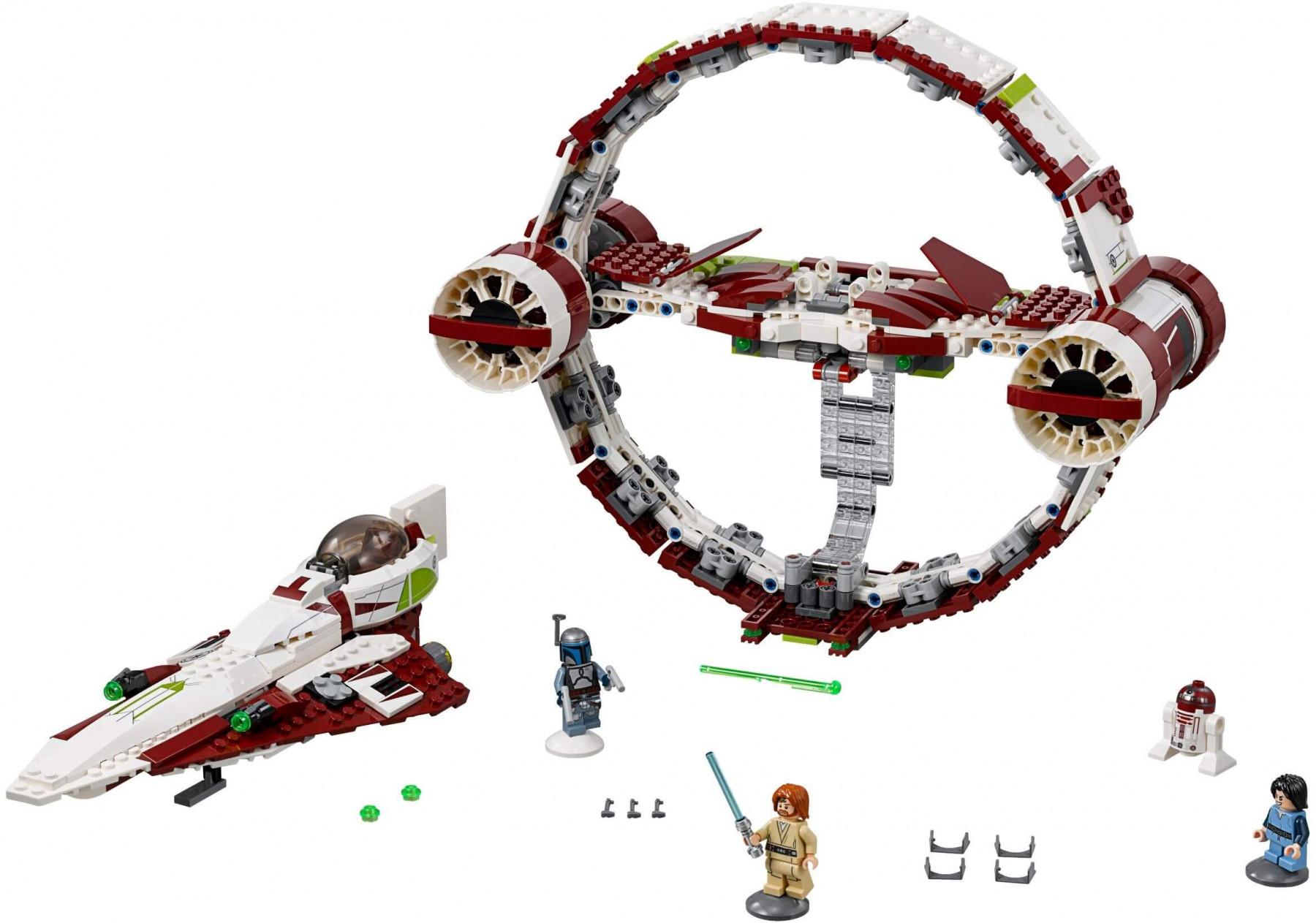 Đồ chơi lắp ráp Lego Star Wars 75191 - Phi Thuyền Jedi và Động cơ Siêu Tốc Hyperdrive
