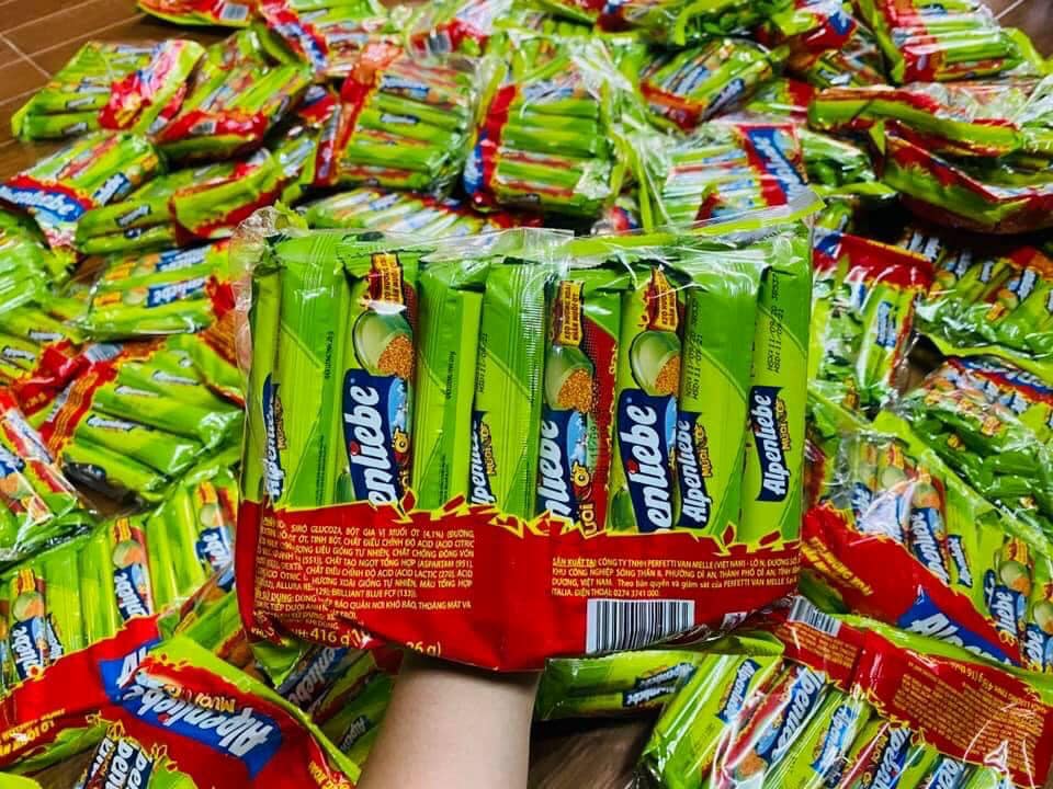 [HCM]KẸO XOÀI MUỐI ỚT BỊCH LỚN 16 THỎI
