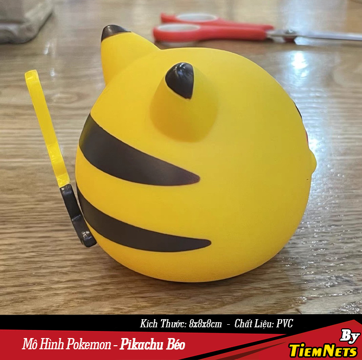Super cute fat Pikachu model