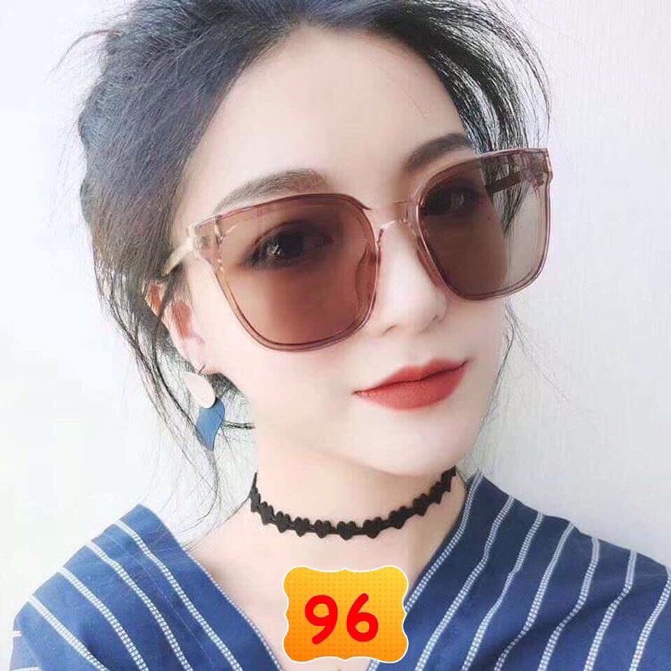 [FREESHIP] Kính Mát V Chân Vàng Nam Nữ Đơn Giản
