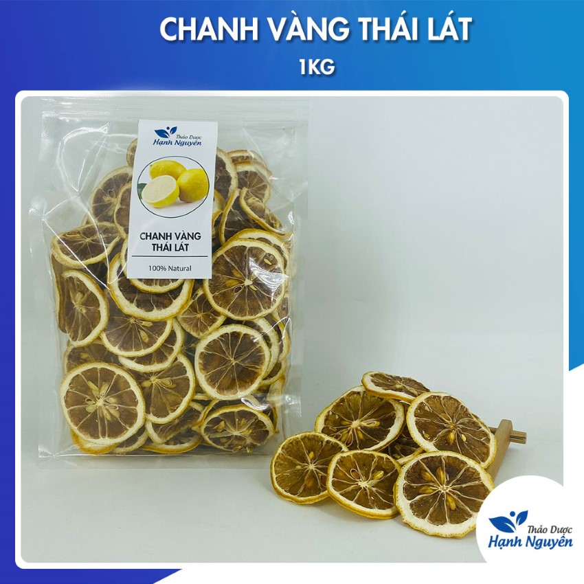 1kg chanh vàng sấy khô