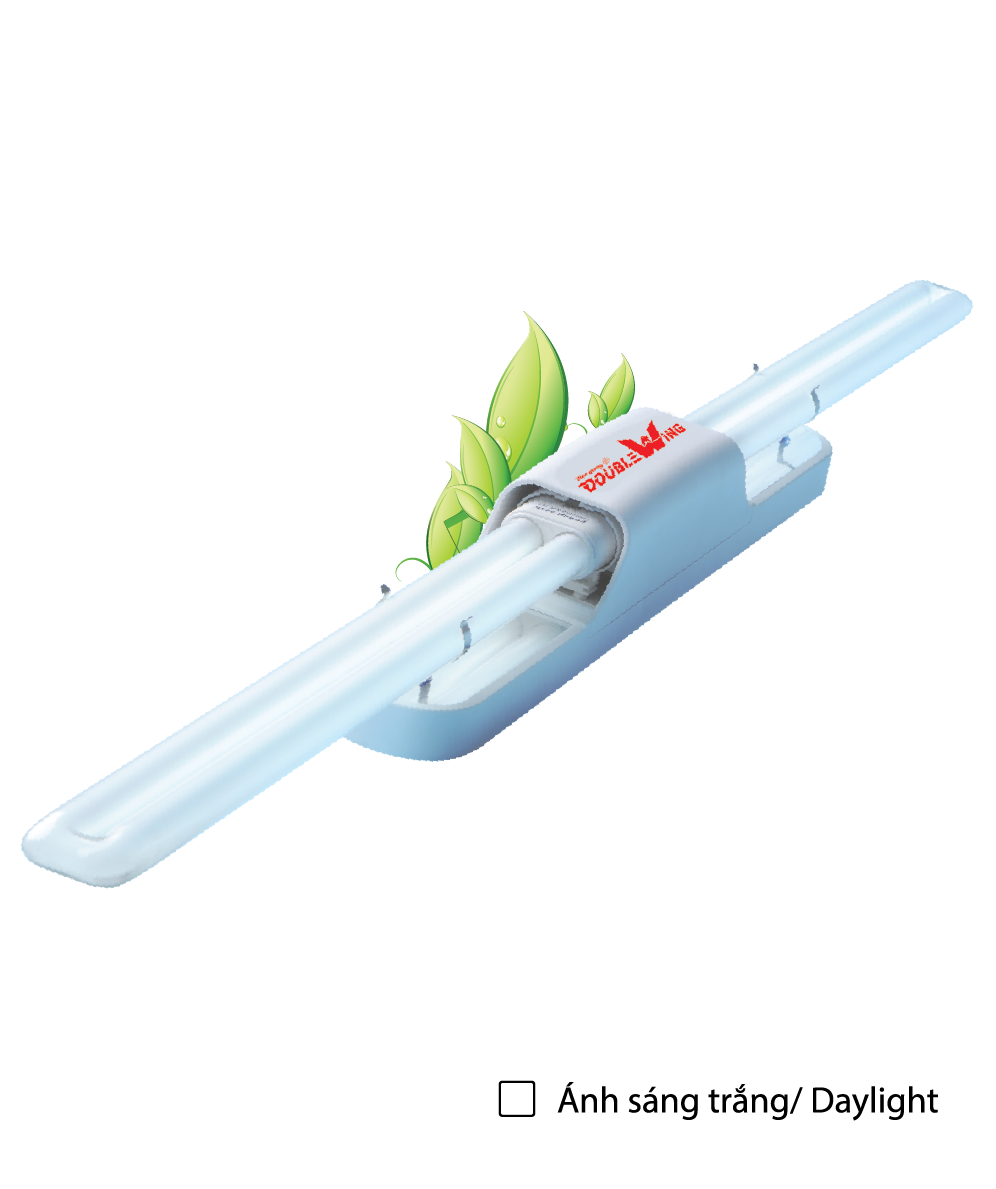 Bộ Đèn DoubleWing 2 x 36W Điện Quang
