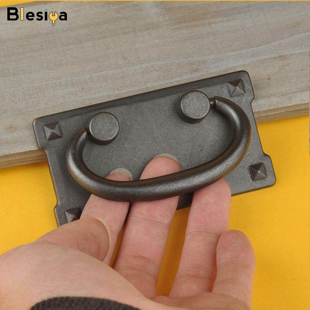 Blesiya Retro Cabinet Knobs Drawer Door Bin Wardrobe Drop Ring Pulls Handle