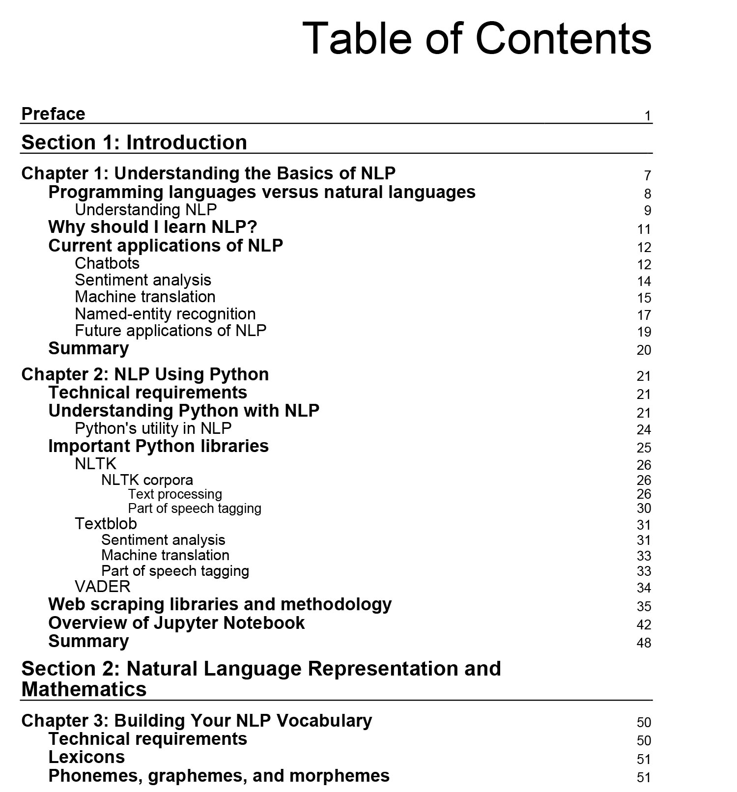 Hands-On Python Natural Language Processing