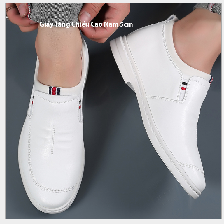 [HCM]GIÀY TĂNG CHIỀU CAO NAM 5CM TT201