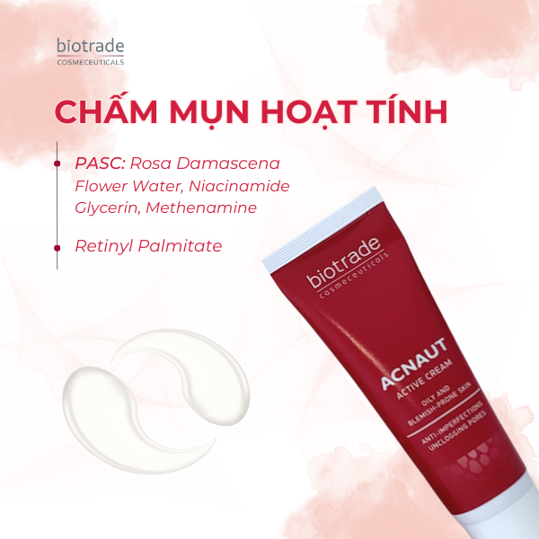 Kem bôi mụn Biotrade Acnaut Active Cream 15ml