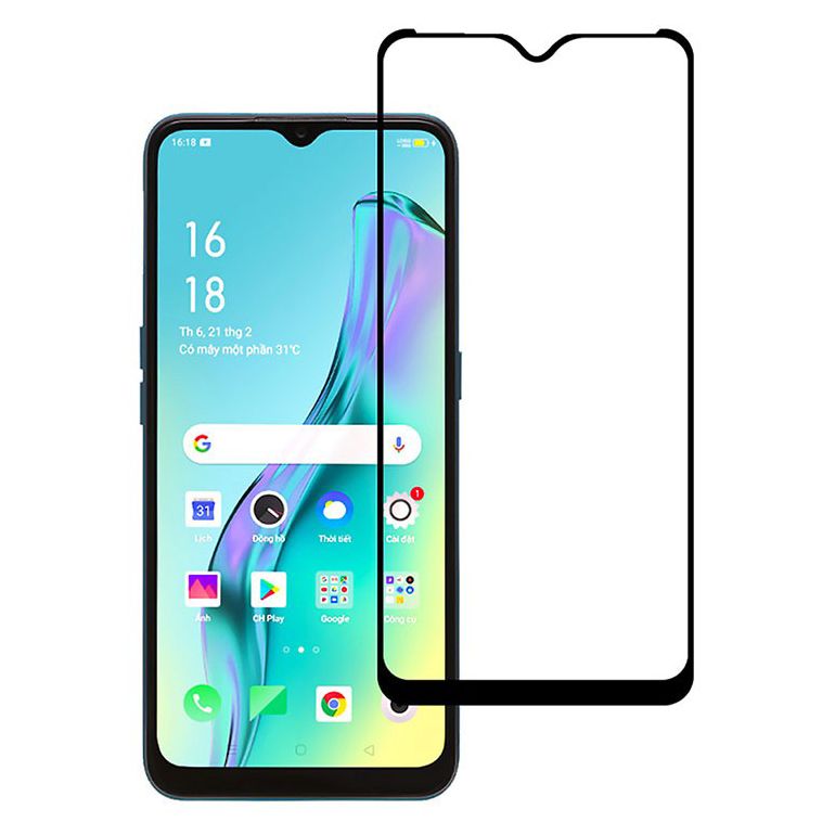 Kính cường lực Oppo A91 kính FULL màn hình FULL keo
