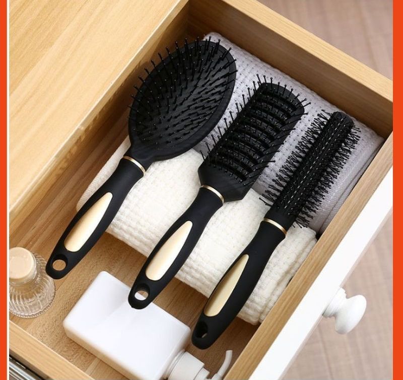 Combo 3 lược chải đầu - lược massage - lược chải tóc gỡ rối - lược chải tóc chuyên dụng - lược tạo nếp tóc