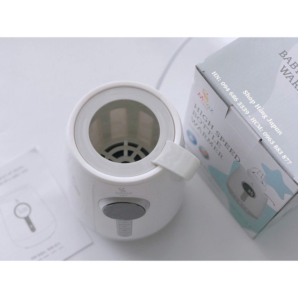 Máy hâm sữa siêu tốc MOAZ BÉBÉ MB021 - Chính Hãng