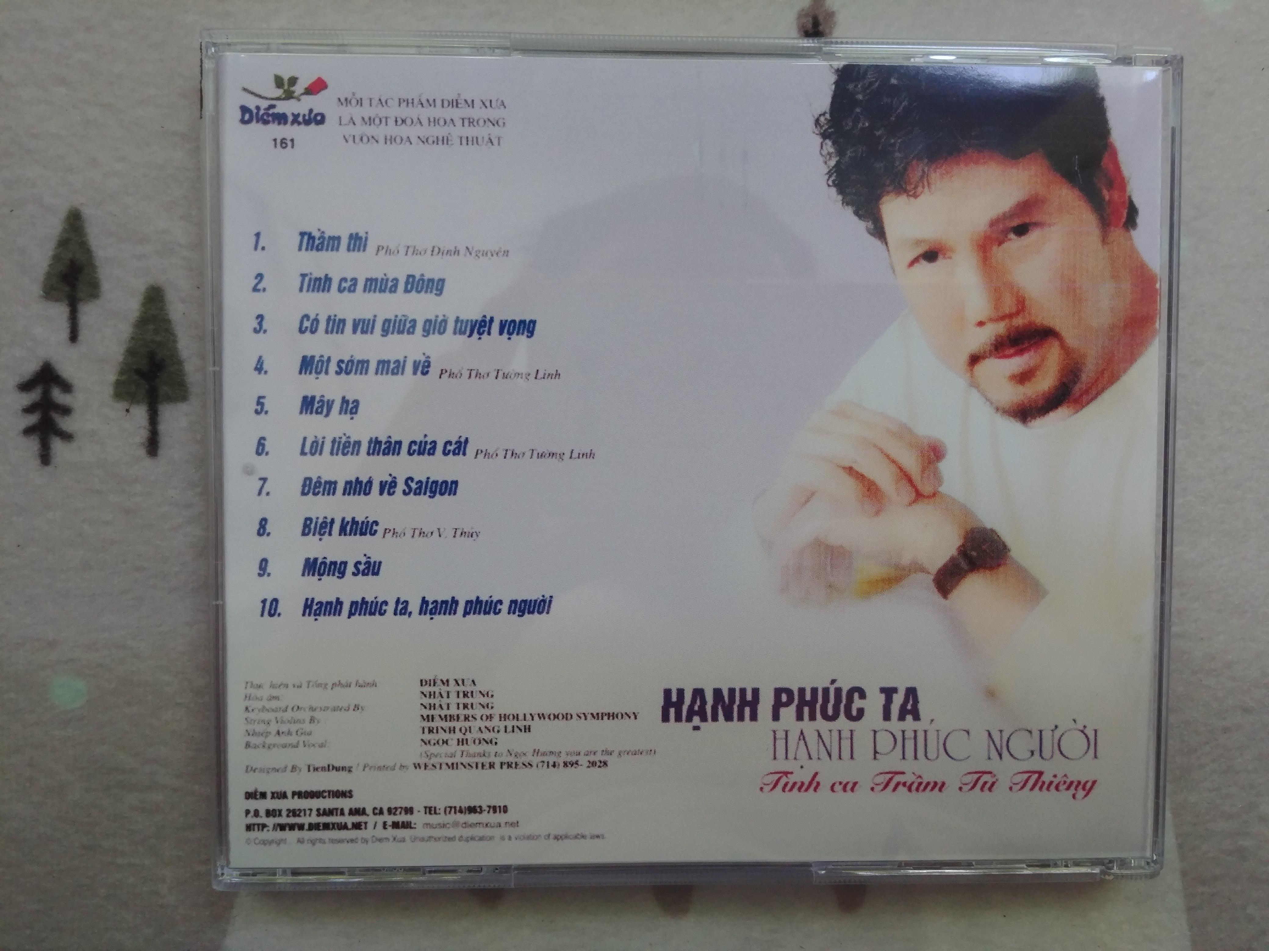 ComBo 3 CD Ca Sĩ Vũ Khanh - Trung tâm Diễm Xưa