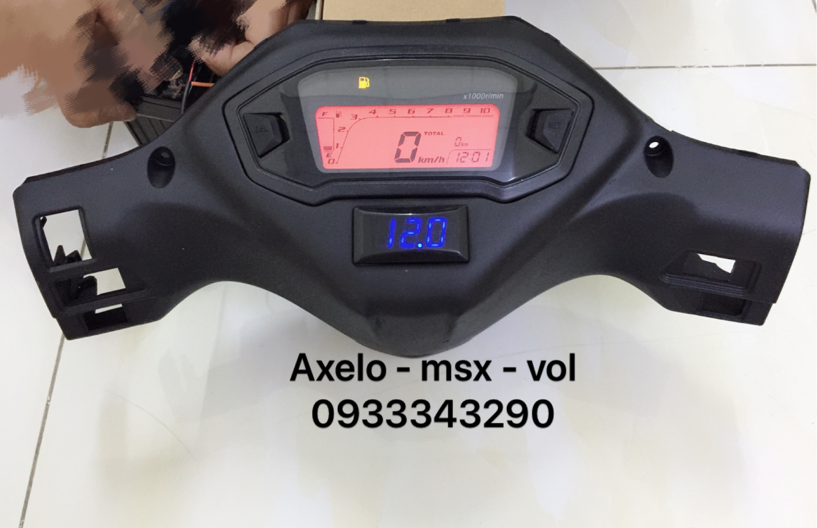 Bộ Bợ Cổ Axelo Chế Đồng Hồ Msx - Báo Vol