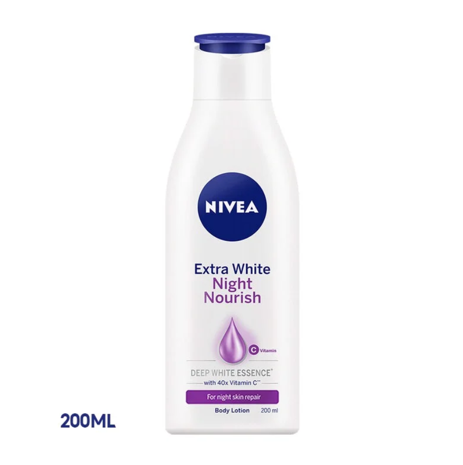 Sữa Dưỡng Thể Làm Sáng & Săn Chắc Da Ban Đêm Nivea Extra White Night Nourish Body Lotion