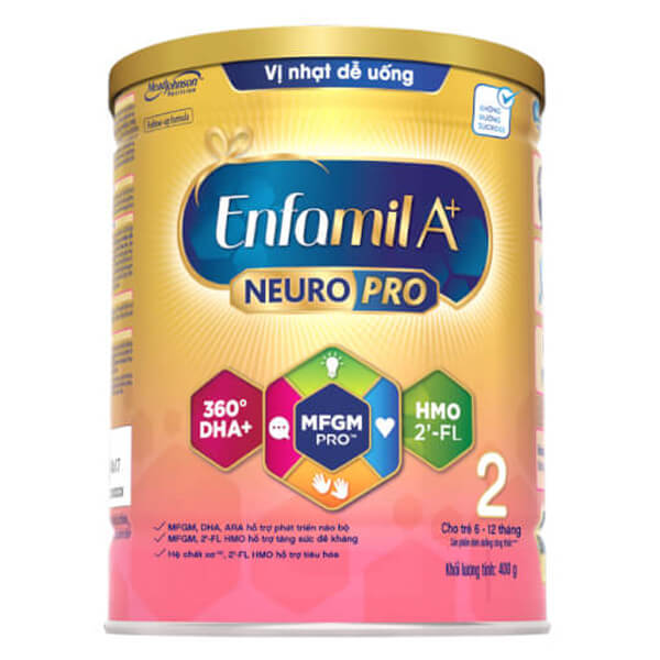 Sữa Bột Enfamil A+ Neuropro 2 400g