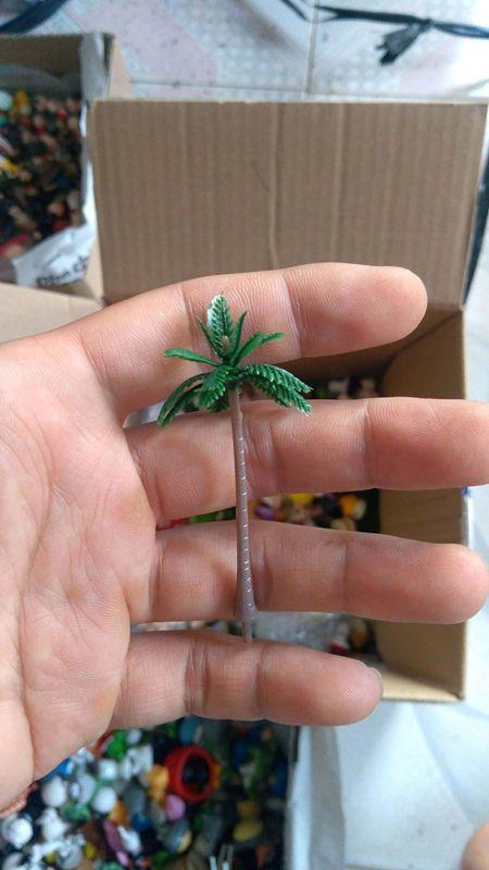 Phụ kiện trang trí: Cây dừa mini * 3 chi tiết
